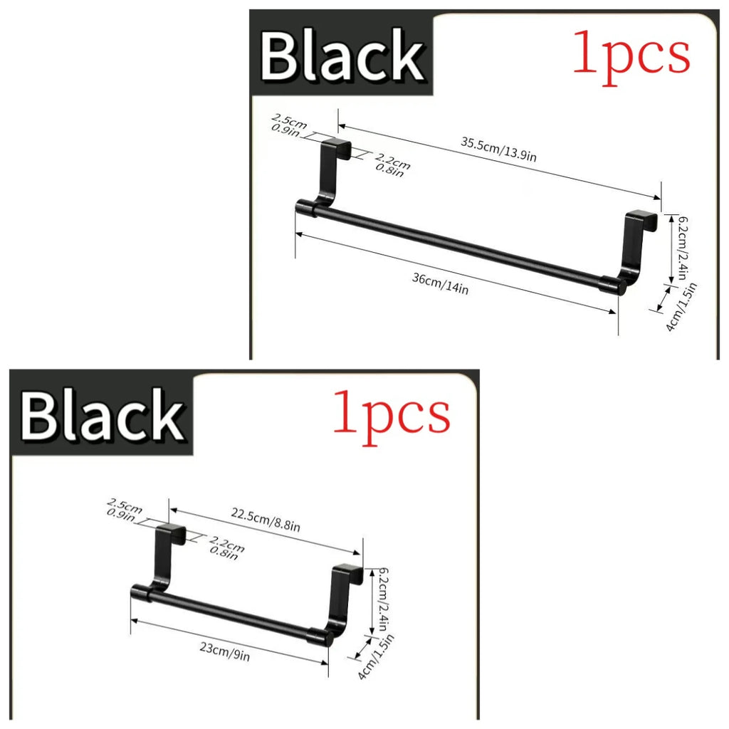 Wall Mounted Kitchen Cabinet Towel Rack
