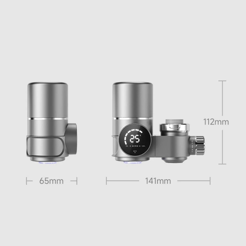 UV Light & LED Display Faucet Extender Water Filter