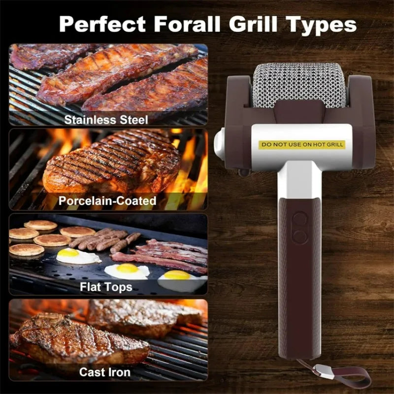 Electric BBQ Grill Cleaning Brush
