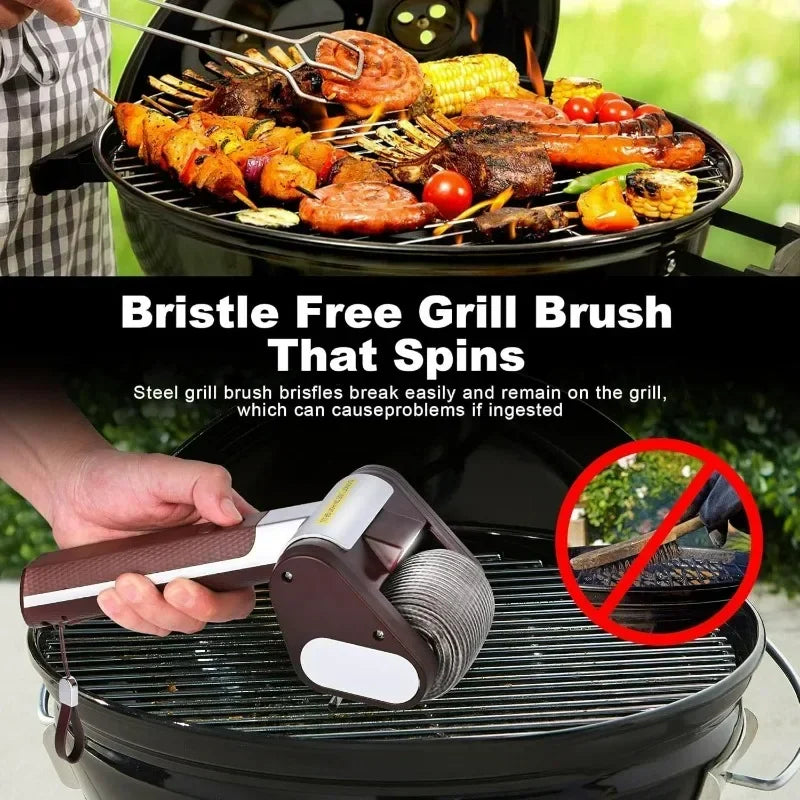 Electric BBQ Grill Cleaning Brush