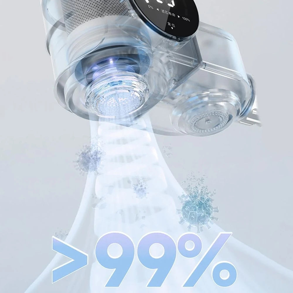 UV Light & LED Display Faucet Extender Water Filter