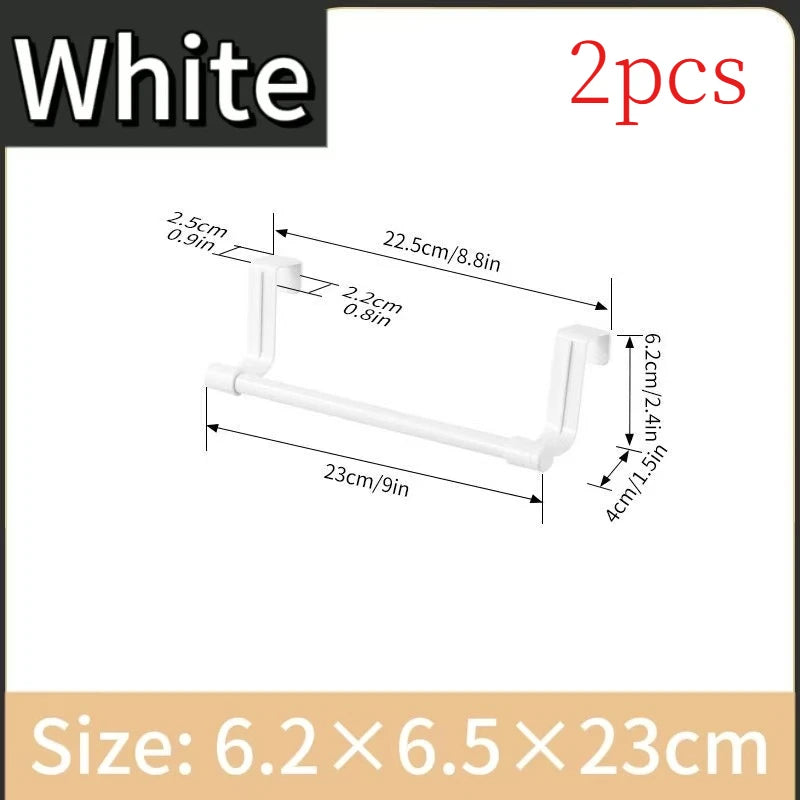 Wall Mounted Kitchen Cabinet Towel Rack