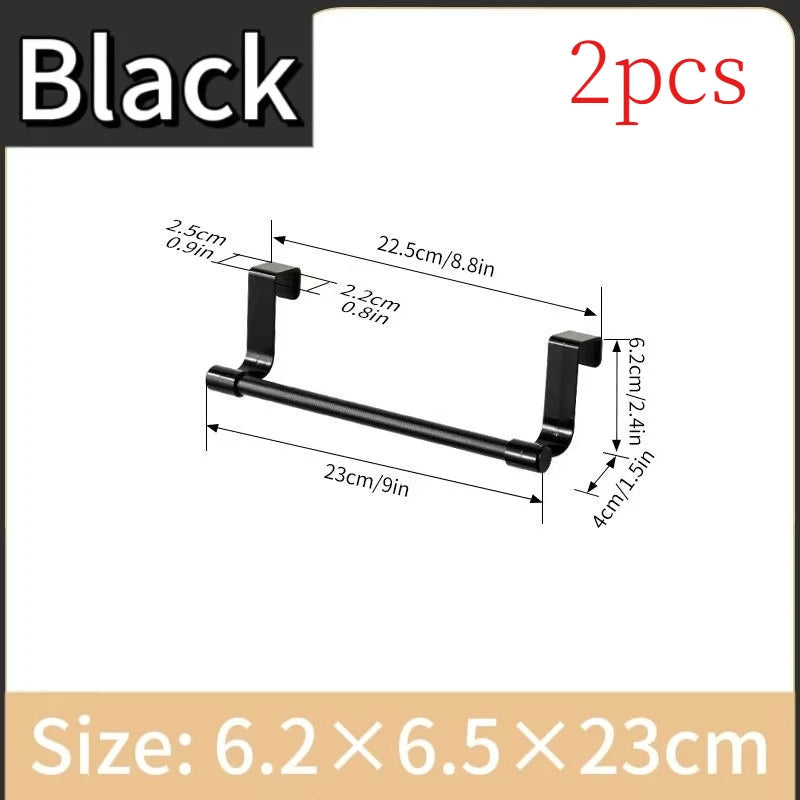 Wall Mounted Kitchen Cabinet Towel Rack