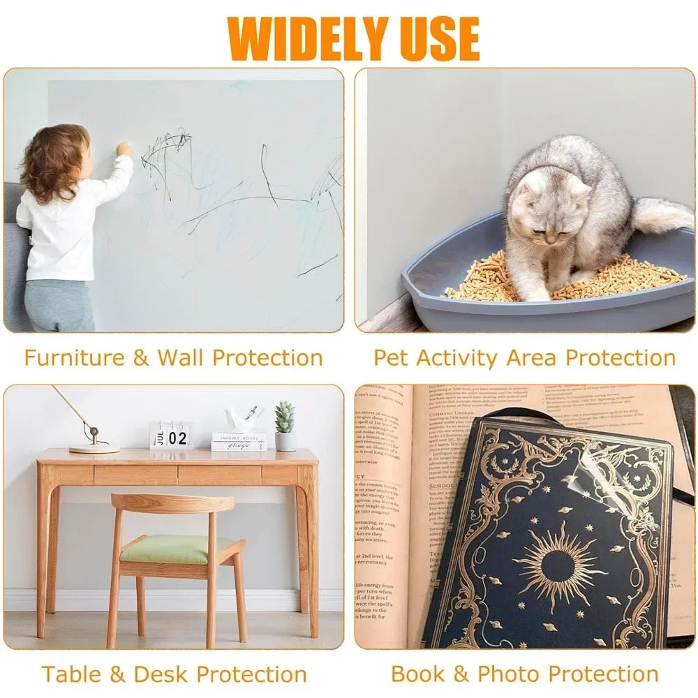 Wall Protector Film Kitchen Oil Proof Wall Sticker