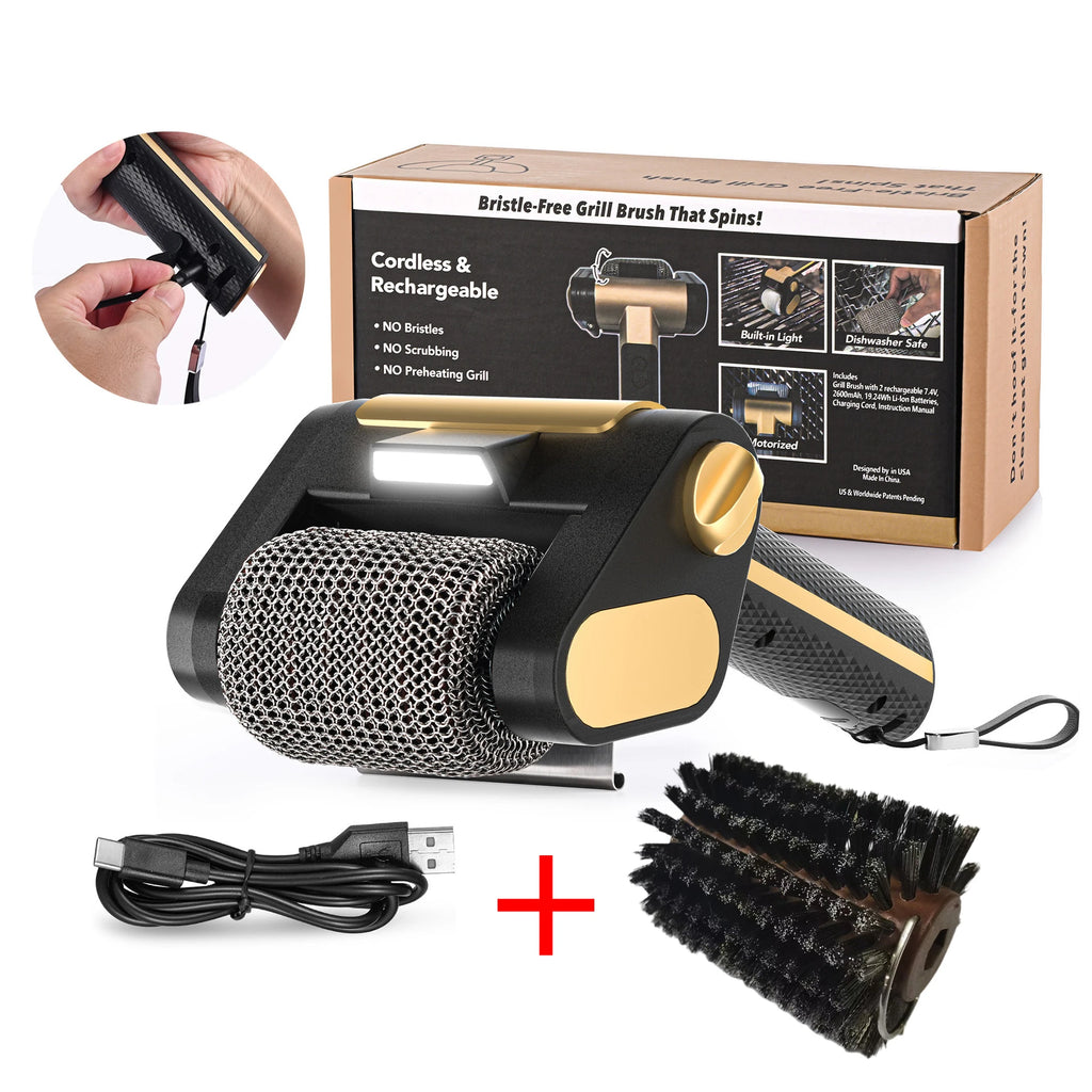Electric BBQ Grill Cleaning Brush