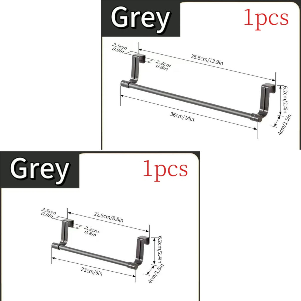 Wall Mounted Kitchen Cabinet Towel Rack