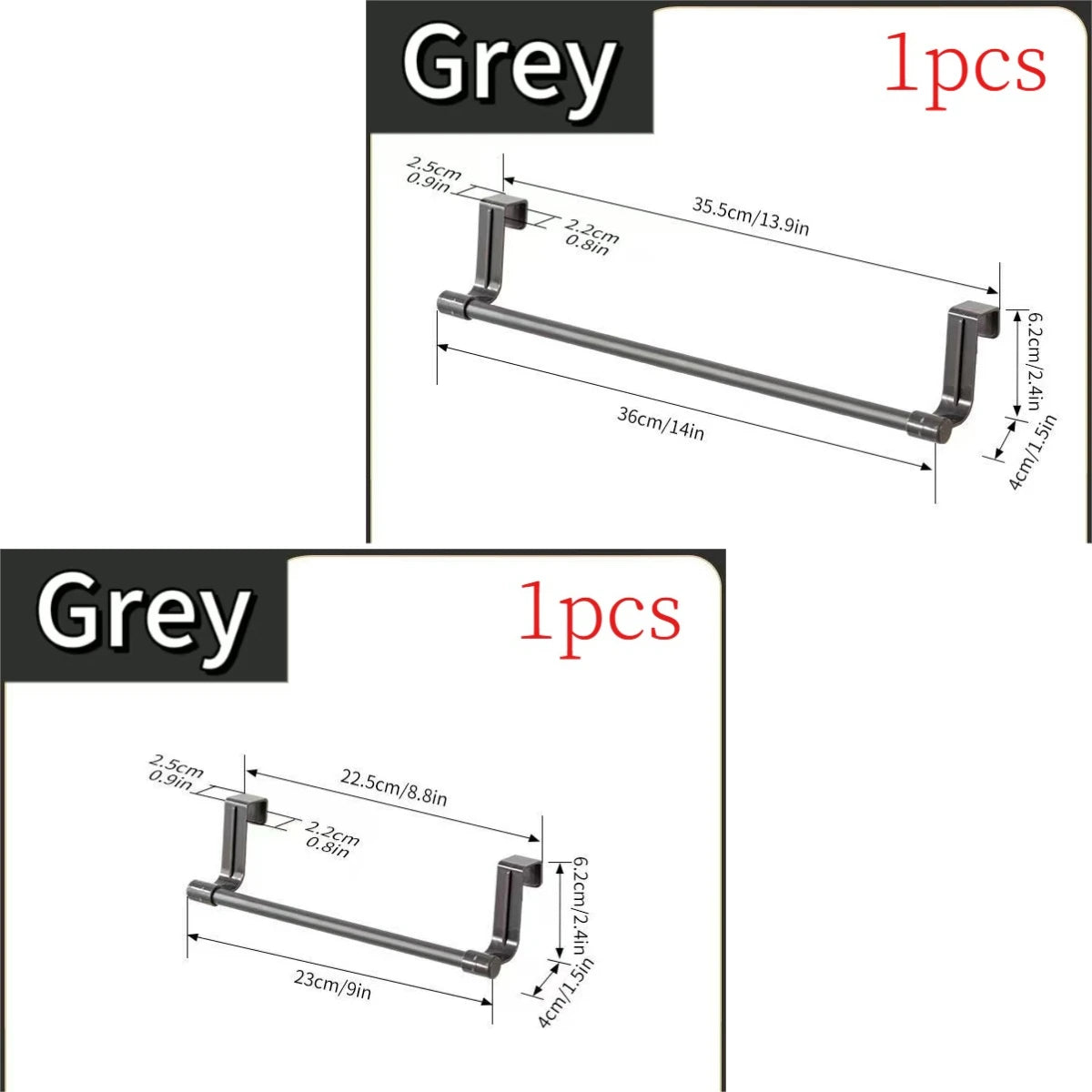 No Drilling Required Wall Mounted Kitchen Cabinet Towel Rack-A Space Saving Cloth Rack Suitable for Homes and Bathrooms