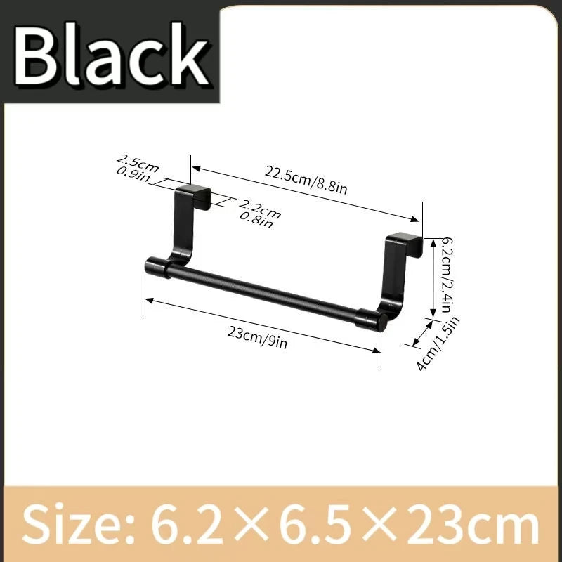 Wall Mounted Kitchen Cabinet Towel Rack