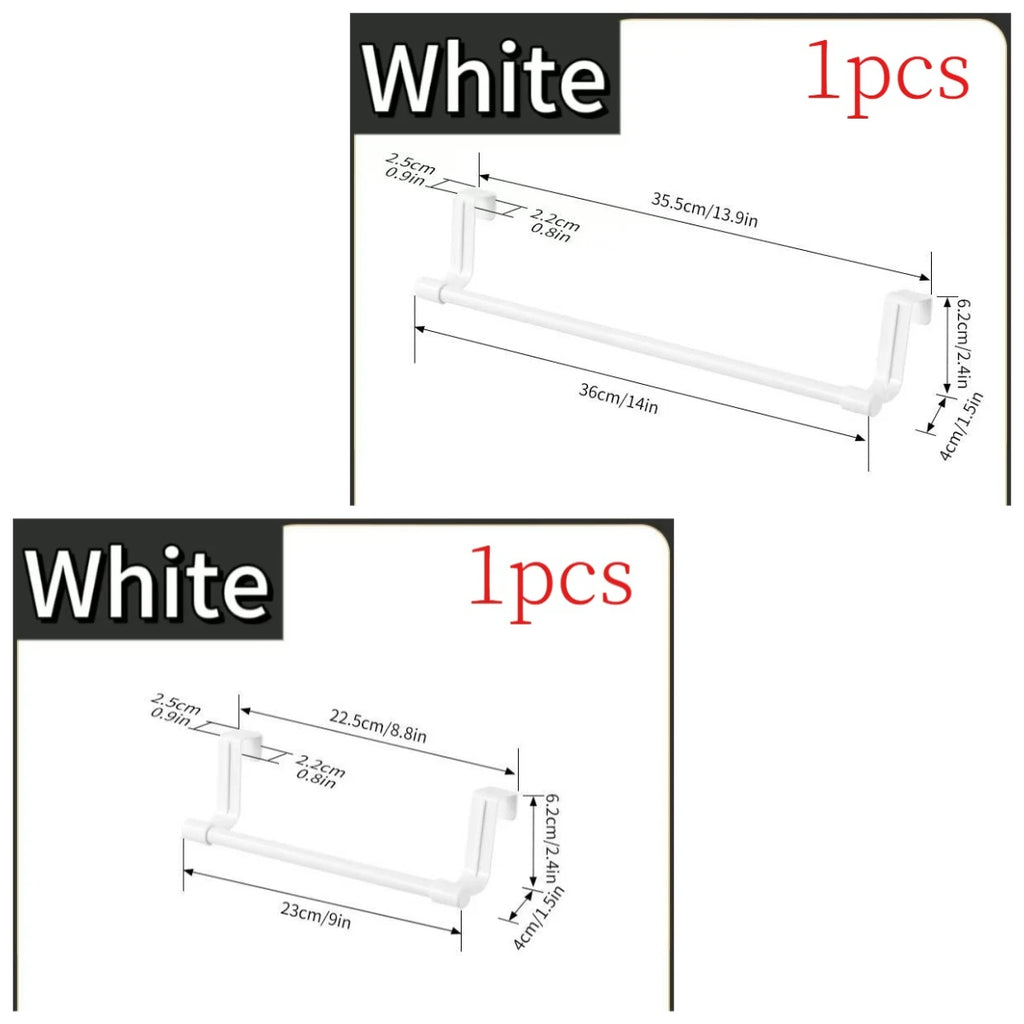 Wall Mounted Kitchen Cabinet Towel Rack